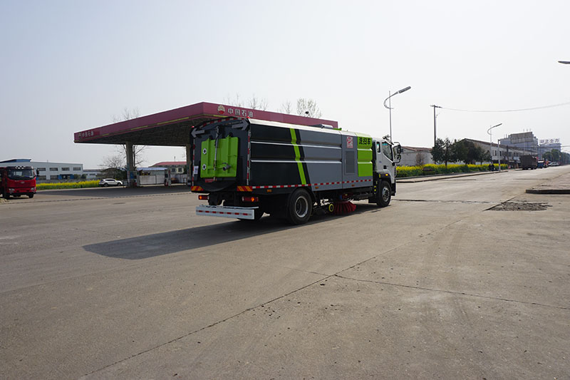 中潔牌XZL5185TXS6福田單橋洗掃車(chē)