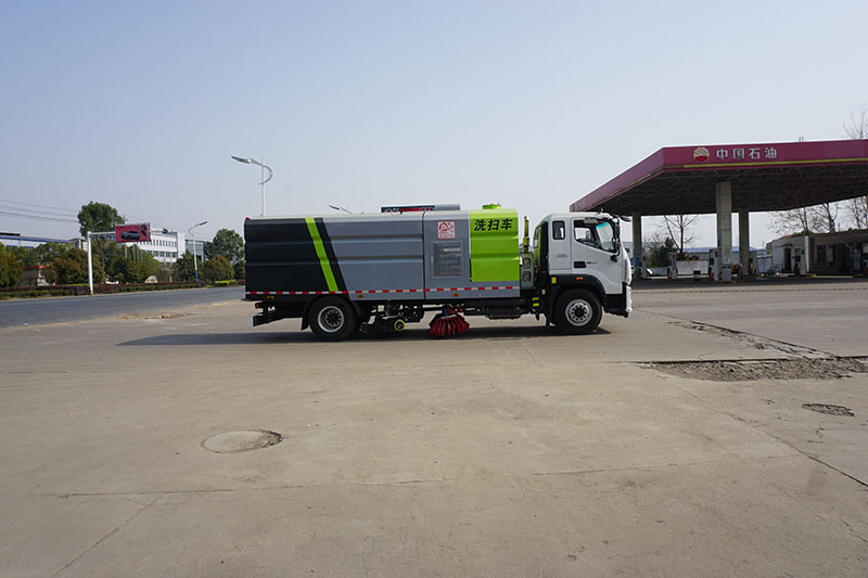 中潔牌XZL5185TXS6福田單橋洗掃車(chē)